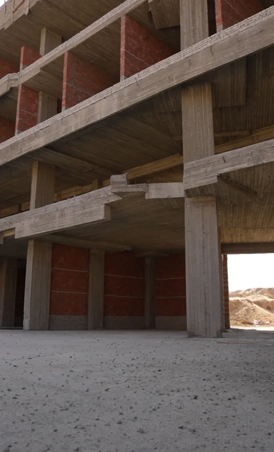 الأعمال الانشائية لمشروع Lake Yard